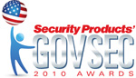 GOVSEC Security Products 2010 Awards logo